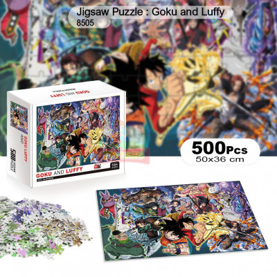 Jigsaw Puzzle : Goku and Luffy-8505